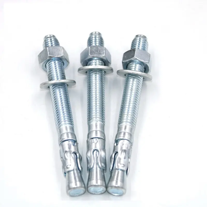 Bulong Nở 3 Cánh Mạ Kẽm M6x60